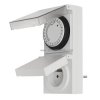 Wyłącznik czasowy 2P+Z mech. 24h Kanlux101/D IP44