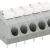 Złączka oświetleniowa WAGO 5 804 Żeński Listwa zaciskowa do płytki drukowanej Gniazdo