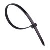 4.8mm x 200mm Black Cable Tie - Pack of 100