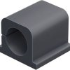 Durable Klips do kabli CAVOLINE® CLIP PRO 2 504337 czarny 4 szt.