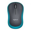 Mysz Logitech M185 910-002239 (optyczna 1000 DPI kolor niebieski)