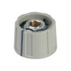 OKW A 25 23 068 Round Combination Knob Ø23mm - Dust Grey Without Indicator Line
