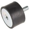 Mocowanie antywstrząsowe, M10, Ø 50mm, materiał: Guma naturalna 60Shore A, RS PRO