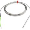 Termopara typ K do +350C 75mm kabel 2m, Stal nierdzewna IEC