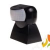 Czujnik ruchu PIR czarny IP65 DR-04B F&F FILIPOWSKI