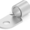 Uninsulated ring cable lug, 80-95 mm², AWG 10, 9.53 mm, metal, 321875