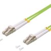 LogiLink FP5LC15 światłowodowe do światłowodów kabel 15.00 m limonkowy 50/125 µ Multimode