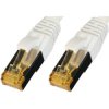 Patch cable, UltraFlex, RJ45 plug, straight to RJ45 plug, straight, Cat 6A, S/FTP, LSOH, 7.5 m, white, 1802-7,5M-UF