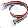 Pololu Ribbon Cable with Pre-Crimped Terminals 10-Color M-M 12