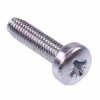 M3 x 12mm Pozidrive Pan Head Machine Screw - Pack of 100