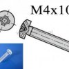 Śruba M4x10mm plastikowa SPC-410
