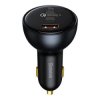 Baseus TZCCZM-0G 160W szybka ładowarka samochodowa z gniazdem USB QC3.0 oraz 2x USB-C PD 3.0 PPS