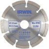 Irwin IW8087104 Segmented Diamond Blade 125 x 22.23mm