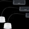 92478 Recessed luminaire Choose Coin, 3x6.5 W, 2700 K, white-switch, w