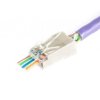Wtyk RJ45 (8P8C) przelotowy kat.6 ekranowany AWG 26-24 /woreczek zawiera 100szt./ X-ML-6F-EZ