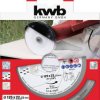 kwb 725270 Tarcza tnąca diamentowa Średnica 125 mm Średnica otworu 22.23 mm płytka ceramiczna, ceramika 1 szt.