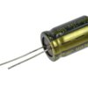 KONDENSATOR 82UF 450V Ø18x31mm 10% 105°C JCCON LOW ESR AUDIO