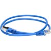 TruConnect TRUP6A1.0BL 1mtr CAT 6A S/FTP LSZH Full Copper Patch Lead - Blue