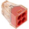 Szybkozłączka 4x 1,5-4,0mm2 na drut 400V/32A ORYGINALNA woreczek 10szt. 773-604