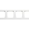 Merten M-Smart Ramka Poczwórna Biel Polarna Mtn478419