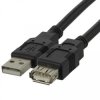 NEKU Kabel przedłużacz USB 2.0 A (wtyk / gniazdo) czarny 5m