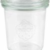 WECK 761 Mini słoik kubkowy, pudełko 12 szt., 140 ml bez pierścieni i klipsów