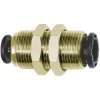 Straight push-in bulkhead connector reducing »click-clock«, M13x1, 108744, 751.013-46