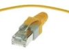 System cable, RJ45 plug, straight to RJ45 plug, straight, Cat 5e, S/FTP, PUR, 17 m, yellow, 09474747033