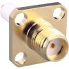 Złącze koncentryczne Montaż na płytce drukowanej Żeński typ złącza Złącze SMA 18GHz Lutowane typ kabla Koncentryczny