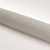 Corrugated hose, inside Ø 47.8 mm, outside Ø 53.6 mm, BR 100 mm, PE, gray, 169-22501