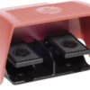 Bernstein F2-U1Z/U1Z UN Przełącznik nożny 240 V/AC 10 A 2 pedały zawiera osłonę ochronną 2 NO, 2 NC IP65 1 szt.