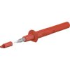 Stäubli 669112-22 PP-115/4 red CAT II safety test probe Ø4mm with cap