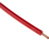 Przewód montażowy 1,1mm² Czerwony RS PRO Guma silikonowa 17 AWG 600 V dł. 100m 516/0.05 mm UL3512