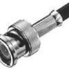 BNC plug 50 Ω, RG-179, RG-187, crimp connection, straight, 2-5221128-3