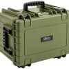 Walizka outdoorowa B & W International 5500/BG, 37.9 l, (S x W x G) 495 x 365 x 315 mm, zielony brąz (matowy)