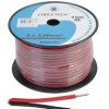 Przewód głośnikowy CCA 2 × 2,5 mm2, czarno-czerwony, szpula 100 m