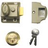Yale Locks 706 Traditional Nightlatch 40mm Backset ENB Finish Box