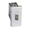 AXOLUTE Ładowarka USB 1,1A 5V aluminium HC4285C1 LEGRAND
