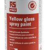 Farba w aerozolu Żółty 400ml RS PRO Błyszczące