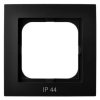 AS Ramka pojedyncza do łączników IP-44 czarny metalik RH-1G/33