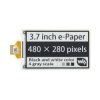 Wyświetlacz e-Paper E-Ink czarno-biały 3,7" 480x280 - Waveshare 18381