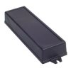 Obudowa uniwersalna Z51U, 49 × 155 × 27 mm, ABS, czarna, z panelami bocznymi, z uchwytem montażowym, Kradex