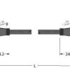 Turck 6630871 Złącze konfekcjonowane czujnika/aktuatora 0.20 m Ilość pinów: 4 1 szt.