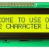 Uniwersalny alfanumeryczny wyświetlacz LCD 2x16 HD44780 QC1602B żółty