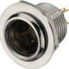 Wbudowana wtyczka Mini XLR Monacor XLR-308/P 0345220, 1 szt.