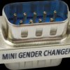 12992025 Gender changer, male / male, 9-pin