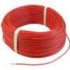 Przewód instalacyjny linka LGY 1,5mm² 500V czerwony (rolka 100m)