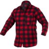 KOSZULA FLANELOWA CZERWONA, POLSKA ROZMIAR XL