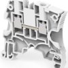 Screw terminal block, screw connection, 6.0 mm², 2 pole, 41 A, 8 kV, gray, 1SNK506010R0000