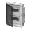 Rozdzielnica podtynkowa 24 modułowa 2x12M drzwi transparentne IP40 ELEGANT RP 2435-01 ELEKTRO-PLAST NASIELSK